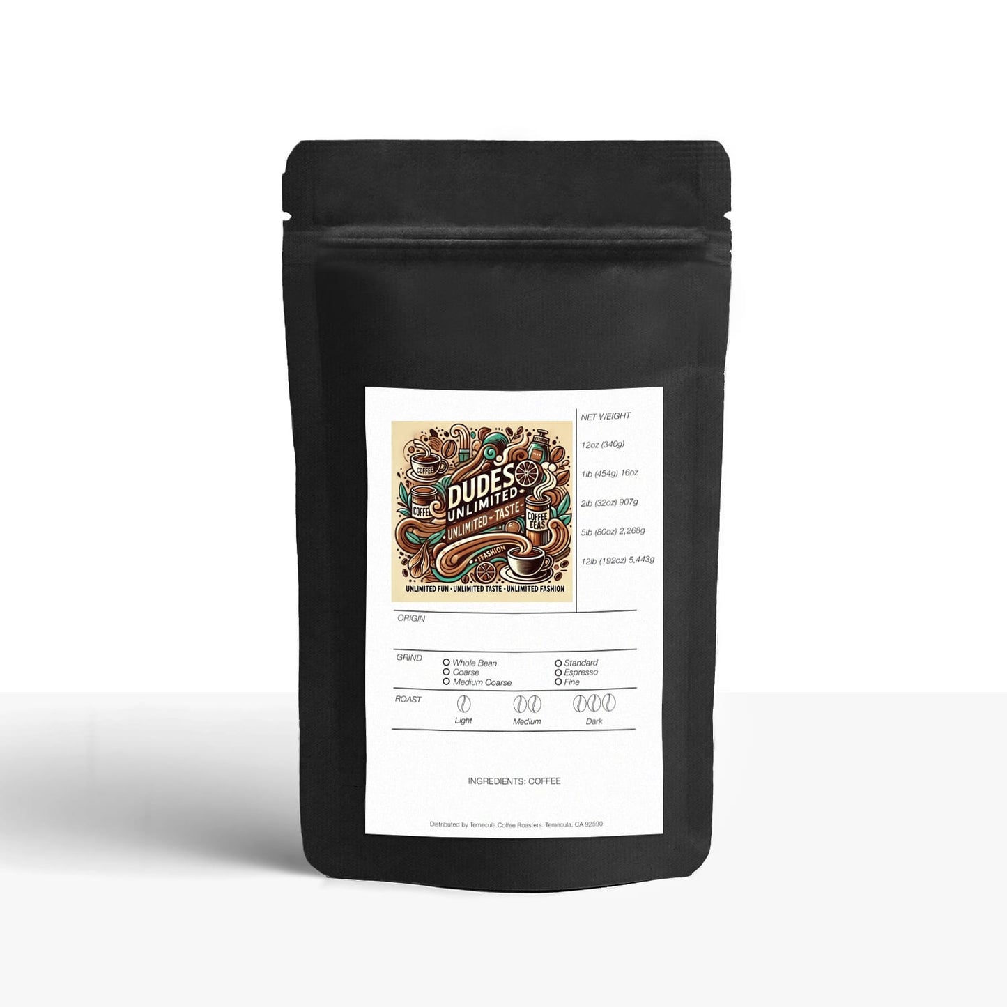 Paquete de 60 cápsulas de café de una sola porción