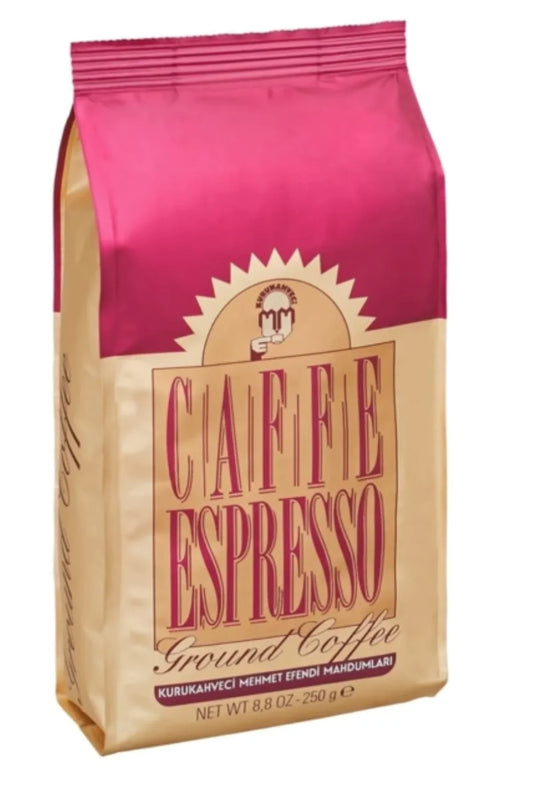 Café expreso molido turco Kurukahveci Mehmet Efendi 250 Gr